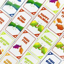 [90 Seconds Of Fun] Happy Salmon - Quick Reaction Action Card Game For Parties And Social Gatherings