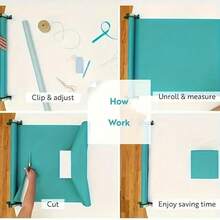 2/1pc Wrap Buddies Christmas Wrapping Tape Dispenser With Built-In Cutter - Heavy-Duty Red Gift Wrapper, Compact Tape Dispenser For Home, Office, Ecommerce - Ideal For Christmas, Birthdays, Weddings, Corporate Events - Gift Wrapping Supplies - Multicolor - View 4