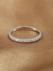 1pc Fashionable New Turquoise Plated Gold Color Hoop Ring - Ring - View 2