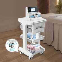 Cleaning Cart & Accessories - White - View 1