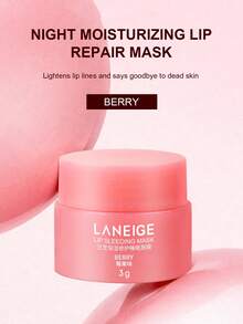 Laneige Lip Sleeping Mask (Berry) 20g/0.7oz - Raspberry Red - View 6