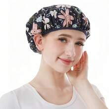 1 pieza Gorro de chef unisex, accesorio de cocina cómodo y duradero - Gorra elástica a prueba de polvo, adecuado para panaderos y profesionales de cocina - Diseño de una sola pieza de moda, se ajusta a todos los tamaños