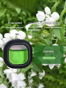 1 pieza Difusor de aceites esenciales aromáticos portátil para auto, mantiene el aire fresco en el coche, aromaterapia, se puede usar durante todo el año