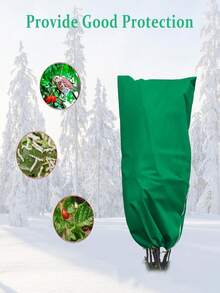 Manta con cremalleras y cordones para protección contra el frío, una chaqueta protectora para plantas adecuada para plantas y arbustos en macetas al aire libre durante el frío invierno, para proteger a los animales del congelamiento - Multicolor - Ver 9