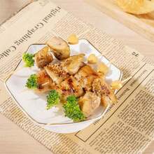 50/10/100/200pcs, 12cm Heart-Shaped Bamboo Skewers For Cupcakes, Fruit, Party Desserts, Salads, Cocktails, Wedding Decoration, Gold Heart Cocktail Picks, Sandwich & Appetizer Bamboo Toothpicks, Summer Party Supplies - Gold - View 8