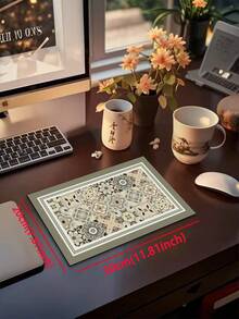 單片矽膠廚房墊,具有豐富多彩的斑點圖案,高端奢華風格的減壓墊,適用於廚房,具有吸水、快乾,防滑的特性,可放置於廚房、浴室、門口、洗衣房等地方,進行室內裝飾。 - 彩色 - 查看 18