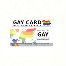 Lifetime Membership Card For LGBTQ+ Pride - Double-Sided Dreamlike Rainbow Striped World Map Design, Men's ID Card, Non-Adhesive Rectangular Card For Daily Carry And Pride Events, LGBTQ+ Gift, Holiday Accessory, Modern Style, Exquisite Crafhip, Trendy Item, Smooth Surface, Essential For Holiday Crowds
