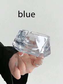 水晶钻石形烟灰缸，奢华装饰品，返校用品，节日礼物 - 彩色 - 查看 7