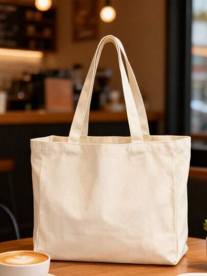 Conjunto de 4/1 peça de sacolas de sublimação pretas e brancas, sacolas de lona em branco para decoração e compras artesanais, simples e elegantes, bolsa de viagem simples para armazenamento, bolsa de viagem de grande capacidade e cor sólida: a combinação perfeita para belezas ao ar livre! É o melhor presente para familiares e amigos. Esta bolsa grande é adequada para estudantes, professores e para o retorno às aulas.