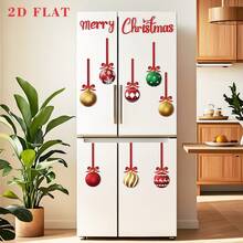 21pcs Classic Christmas Garage Themed Refrigerator Magnets, Fridge Decor Stickers, Cute Decorative Magnets For Office, Kitchen, Cabinets, Personalized Creative Magnetic Fridge Magnets, Kitchen Accessories Christmas Fridge Decor Gift - Multicolor - View 6