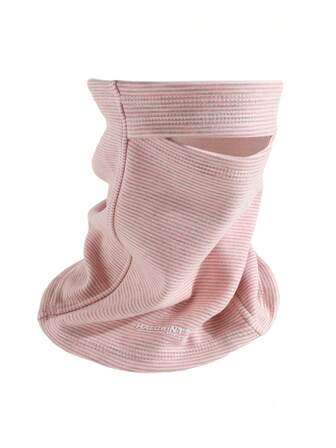 1 Pc Casual Unisex New Scarf Autumn And Winter Warm Thick Neck Ring Muffler Soft And Skin Friendly Protection And Windproof Fleece Half Mask Solid Color Plush Neck Gaiter For Daily Wear And Outing Riding Balaclava Mask.