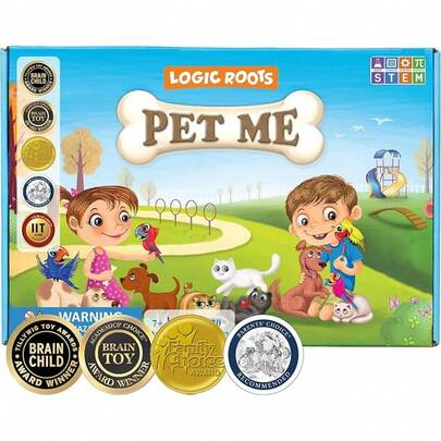 Popular And HotNewPet Me Multiplication And Division Game - Fun Math Board Game For 5 - 9 Year Olds, Easy Start STEM Toy, Perfect Educational Gift For Kids (Girls & Boys), Homeschoolers, Grade 1 And UpBirthday Gifts For Kids