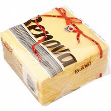 Yellow Paper Napkins - 70 Napkins 30 x 32 cm