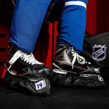 Hockey Skate Guards - Adult+ Youth Blade Covers Hockey Skates - Hockey Skate Soakers - Available In Youth, Junior+ Senior Skate Sizes - Junior + Black - View 6