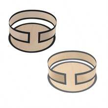 4pcs Reusable Non-Stick Silicone Baking Mat Set - Heat Resistant, For Cookies, Macarons, Bread, Pastries, Prevents Cake Sticking On Edges, Protects Cake Sides And Bottom, Suitable For Cheesecake, Macarons, Pizza Making