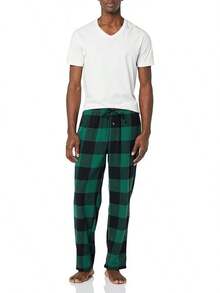 Essentials Men's Flannel Pajama Pant - Beis - Ver 4