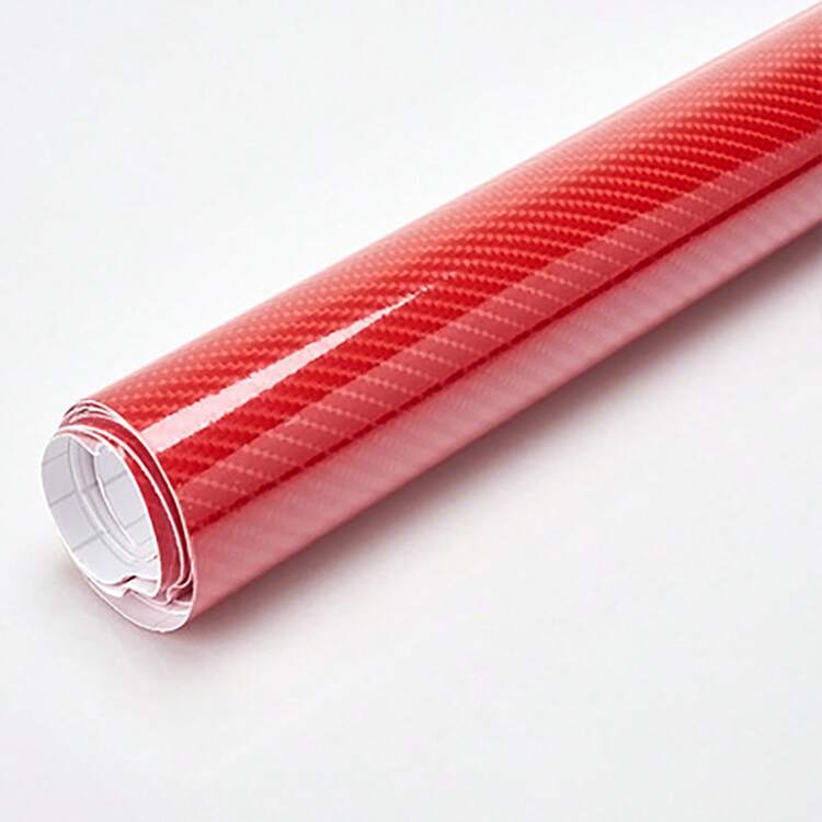 1 卷 6D 碳纤维乙烯基薄膜汽车贴纸，光面汽车内饰贴花，外部全身贴花 - 彩色 - 查看 12