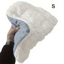 Juego de 1 pieza (3 colores + 2 tamaños disponibles) Cama para conejos y cobayas, Esterilla suave para conejos, Esterilla cálida para cobayas, Colchón de invierno para pequeños animales, Esterilla de dormir de lana. Adecuado para conejos, hámsteres, ardillas, erizos, chinchillas y hurones de interior. - Multicolor - Ver 14