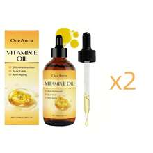 200/100ml Vitamin E Essential Oil - With Moisturizing And Firming Effects, Suitable For Aromatherapy And Skin, Facial, Hair & Body Care, Comes With Dropper, Soothing Scent | All Skin Types