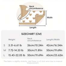 PETSIN 宠物秋冬装，韩式可爱猫狗衣服，毛毯，睡衣，狗袍，猫狗斗篷，适合猫和小型/中型/大型犬