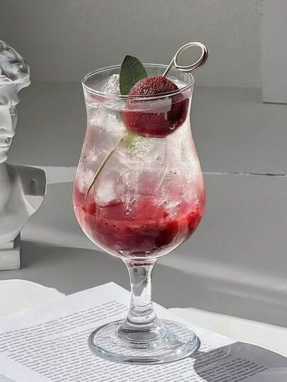 392 ml Tasse en verre haute transparence style Ins, design en verre trempé sans plomb, pure brillance pour mettre en valeur la couleur de la boisson, résistant aux chocs et lavable au lave-vaisselle, convient pour jus, boissons, eau pétillante et plus, idéal pour restaurant, banquet, fête, mariage et autres scénarios