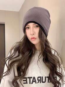 New Autumn And Winter Wave-Pattern Fleece Vertical Stripe Cycling Mask For Men And Women, Multifunctional, Windproof, And Warm, Perfect For Cycling, Skiing.