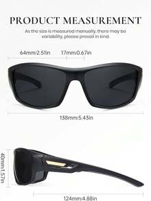 运动偏光男士钓鱼眼镜，可在水中看清鱼