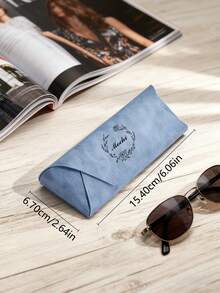 Personalizowana torba do przechowywania okularów, spersonalizowane pudełko do przechowywania okularów przeciwsłonecznych z napisem "wieniec", etui na okulary z automatycznym zapięciem, sprężynowy woreczek do przechowywania okularów, skórzane pudełko do przechowywania okularów, prezent dla przyjaciółek i przyjaciółek, kolorowe, urocze, urocze, zabawne, kawaii, Y2K, stylowe, unisex, codzienne, niestandardowe, spersonalizowane, niepowtarzalne, spersonalizowane, idealne prezenty dla niego, idealne prezenty dla niej, dla niej, chłopaka, dziewczyny, rodziny, przyjaciół, dodatki odzieżowe, na Halloween