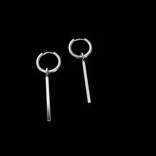 2/4 khuyên tai vuông dài chống dị ứng Punk, khuyên tai thép không gỉ cá nhân hóa, phù hợp đeo hàng ngày và mọi dịp. Món quà lý tưởng cho bạn bè và gia đình, phù hợp cho cả nam và nữ. - Hoa tai - Xem 8