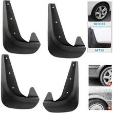 4PCS Car Mud Flaps Splash Guards For Front Or Rear Auto Accessories Universal - 1 - 查看 1