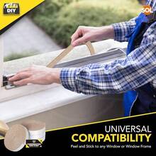 4pk Condensation Drip Strip - 2mx15mm Absorbent Tape Window Condensation Moisture Control - Drip Strips, Window Moisture Absorbers - Initial - View 4
