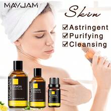 1瓶装 10毫升/30毫升/100毫升 MAYJAM 柠檬精油，天然萃取精华，护肤清洁净化，可用于沐浴、按摩、加湿器香薰。 - Lemon - 查看 1