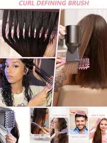 1PC Curling Brush, Curling Brush, Curling Brush, Combing And Shaping Male And Female Curling To Reduce Pulling And Curling Separation, Curling Brush, Comb, Hair Tool, Hair Salon Beauty Travel Essential, Back To School, Travel Vacation Essential, Women's Hair Accessories, Hairdressing Products, Hairdressing Tools, Hairdressing Supplies, Hair Care Products, Curling Brush, Barber, Hairdressing Accessories, Hairdressing Equipment,Hair Brush,Slick Back Brush,Styling Brush,Curly Hair Brush,Edge Brush,Hair Comb,Brush Hair,Hair Brush Set,Comb Hair,Comb For Curls,Detangling Brush,Hair Brush For Women,Hair,Travel,Hair Products,Hair Tools,Hair Stuff,Barber,Barber Accessories,Barbershop,Hairdressing Equipment