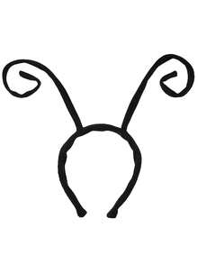 2 piezas Alas de abeja, diadema con antenas de hormiga, accesorios de disfraz para festival