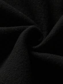 250g Polyester Fiber Men's Hooded Sweatshirt With Long Sleeved ,Halloween Spider Spider Web Pattern Print, Fashionable And Loose Casual Fleece Sweatshirt Suitable For Autumn And Winter Wear On The Street - màu đen - Xem 4