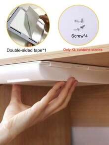 Romantic House Hidden Wall Hanging Drawer Type Drawer Box For Household Non-Perforating Cosmetic Brush Box For Office Stationery Storage Box,School Supplies,Back To School