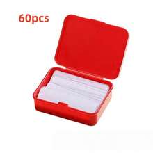 60pcs Double-Sided Tape - Strong Waterproof Removable Reusable No Residue, Suitable For Walls, Posters, Crafts, Chinese New Year Decorations - With Red Storage Box - Home, Office, School Party Decor, Office Supplies, Durable Material, Portable Packaging, Suitable For Professionals