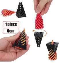 全新不可能金字塔穿越雕塑 3D 打印螺旋锥体坐立不安玩具减压装饰摆件生日礼物、坐立不安玩具、玩具、坐立不安、坐立不安玩具、玩具、坐立不安、螺旋坐立不安玩具、挑选坐立不安、青少年坐立不安 - 1 Piece - 查看 25