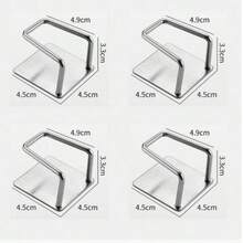 Stainless Steel Washbasin Storage Rack Sponge Rack Bathroom Toilet Storage Hook No Drilling Wall Hanging Basin Magic Device