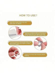 透明戒指尺寸调节器，隐形戒指尺寸缩小器，女士松紧戒指调节器，透明DIY缝纫珠宝工具套装，松紧戒指调节套装 - 适用于结婚戒指和珠宝，佩戴舒适 - 彩色 - 查看 6