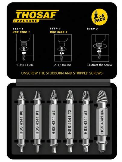 Thread Tapping Tool Set - A Gift For Dad And Husband | Christmas Stocking Stuffer, For Tapping Threads And Repairing Worn/Rusted Screws, Nuts, And Bolts (Some Styles Are Random)