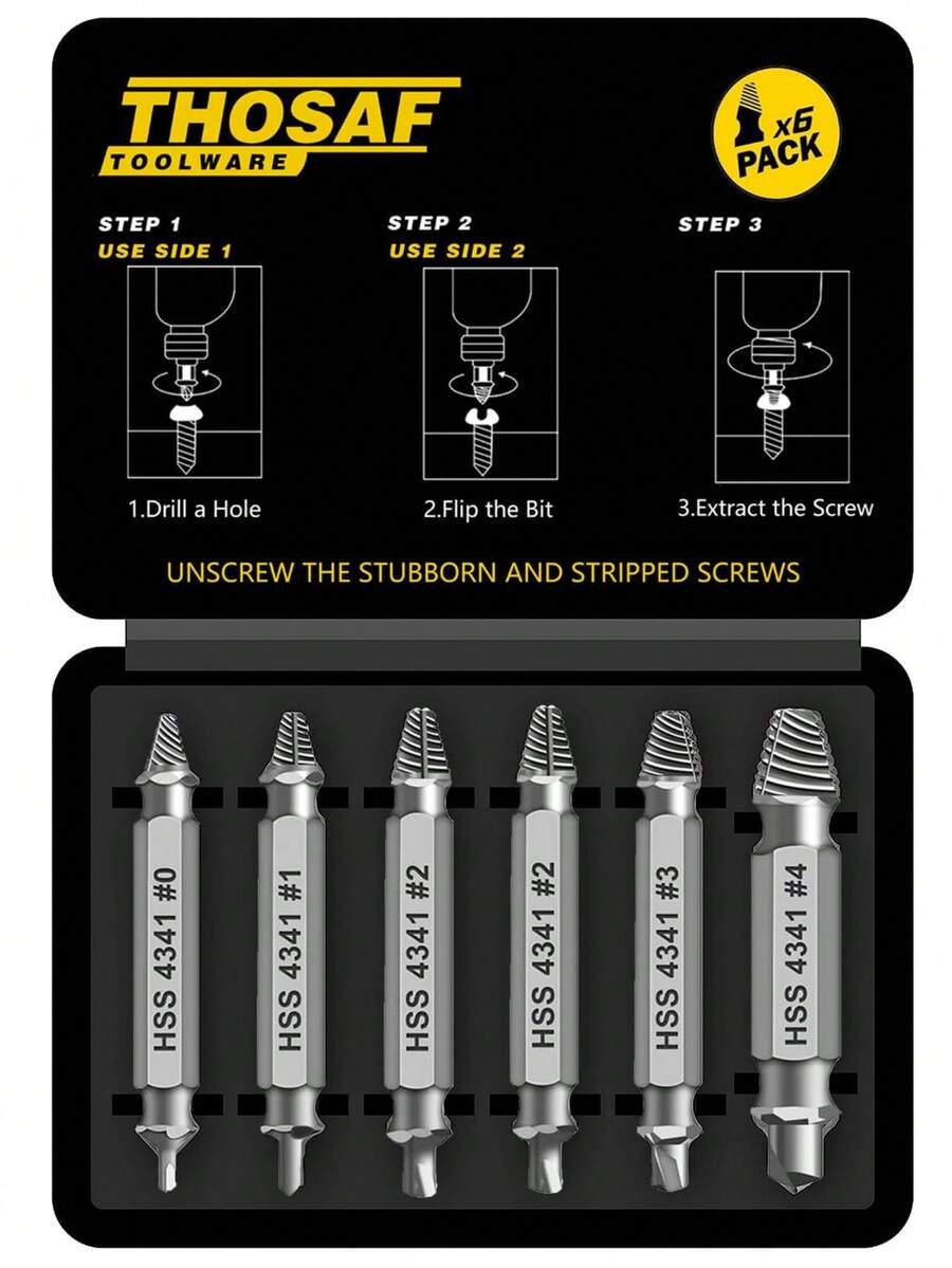 Thread Tapping Tool Set - A Gift For Dad And Husband | Christmas Stocking Stuffer, For Tapping Threads And Repairing Worn/Rusted Screws, Nuts, And Bolts (Some Styles Are Random)
