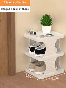 Kệ giày nhựa gấp gọn 2/7 tầng, có thể gấp lại và tháo rời, tiết kiệm không gian, phù hợp cho nhà ở, hành lang, phòng ngủ, phòng khách, ký túc xá và các nơi khác. Kệ giày xếp chồng tiết kiệm không gian này phù hợp cho lối vào phòng ngủ, có thể điều chỉnh chiều cao, dễ lắp ráp và vệ sinh. - Nhiều màu - Xem 18
