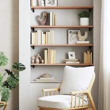 Floating Shelves For Wall - 棕色 - 查看 3