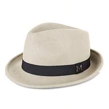 1 件，男士英式圆顶礼帽，复古爵士风格宽边帽，秋季户外骑行配件，节日时尚礼物，修饰脸型的设计。 - 彩色 - 查看 8
