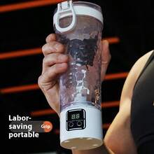 1300mAh Digital Auto Stirring Cup, Multi-Functional Self-Stirring Coffee Cup, Travel Water Bottle, Protein Powder Shaker Bottle Suitable For Milk, Chocolate, Mocha, Coffee