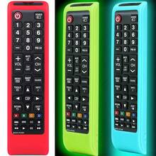 Glow-In-The-Dark Silicone Remote Control Protective Case, Thick Anti-Drop Luminous Remote Control Cover