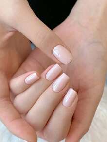 Hộp 150 móng tay giả Maillard màu nâu thu đông có thể tháo rời - Nhiều màu - Xem 6