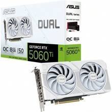 ASUS Dual -RTX5060TI-O8G-WHITE NVIDIA GeForce RTX 5060 Ti 8 GB GDDR7