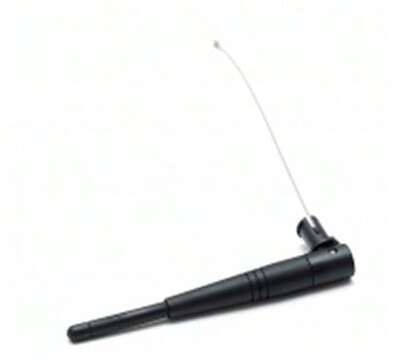 Antenna girevole omnidirezionale Mikrotik ac/swi 2,4-5,8 ghz con cavo e connettore u.fl (per uso interno)